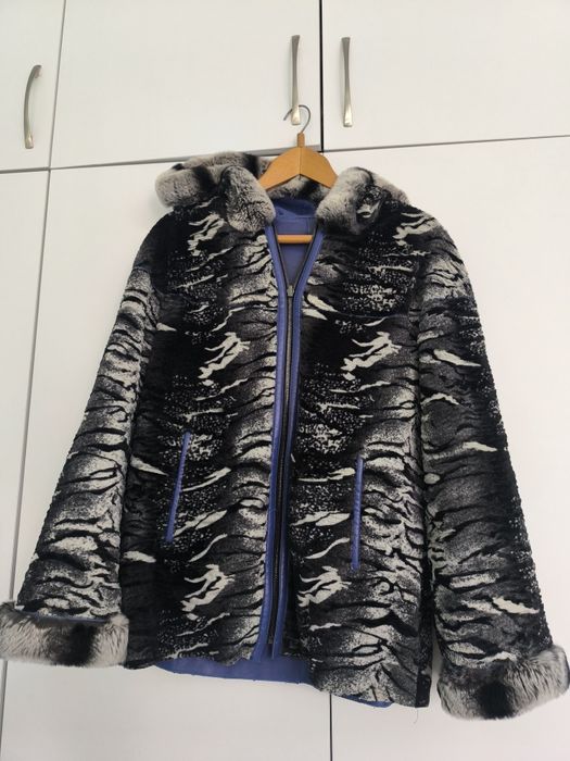 Кожено яке, естествена кожа, двулицево