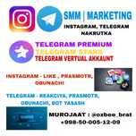 SMM | MARKETING telegram,instagram...