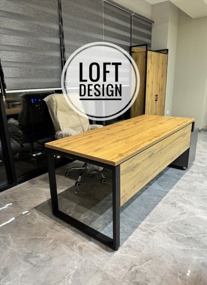 Директор стол / Стол Руководителья / Rahbar stoli / Loft
