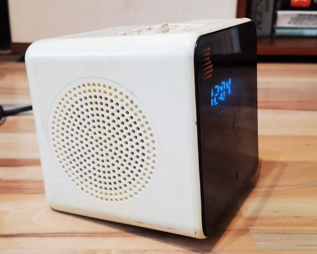 Radio cu ceas Sony Digicube ICF-C10W retro vintage de colecție anii 80