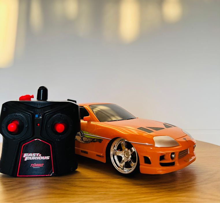 Кола с дистанционно, Jada, Fast And Furious, Brian S Toyota Supra