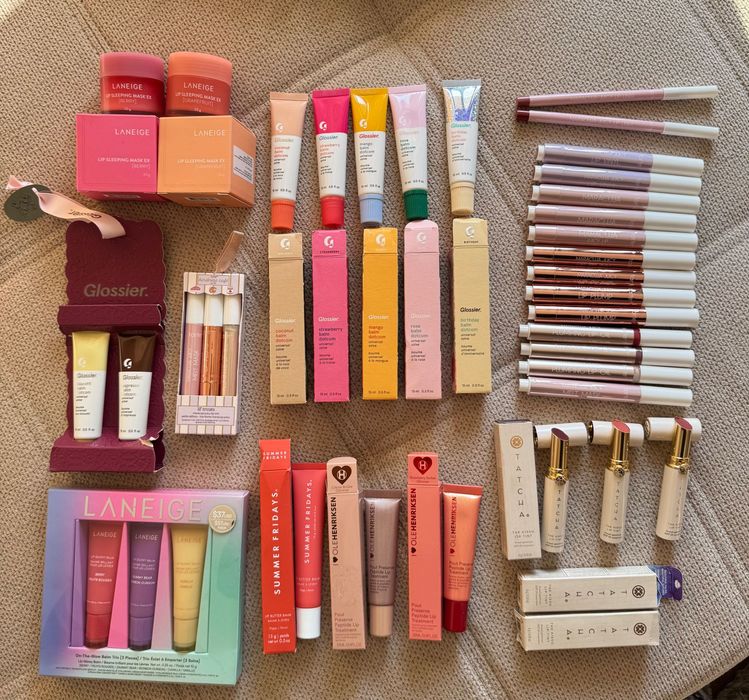 НОВО балсами и маски за устни Tarte, Laneige, Tatcha, Glossier