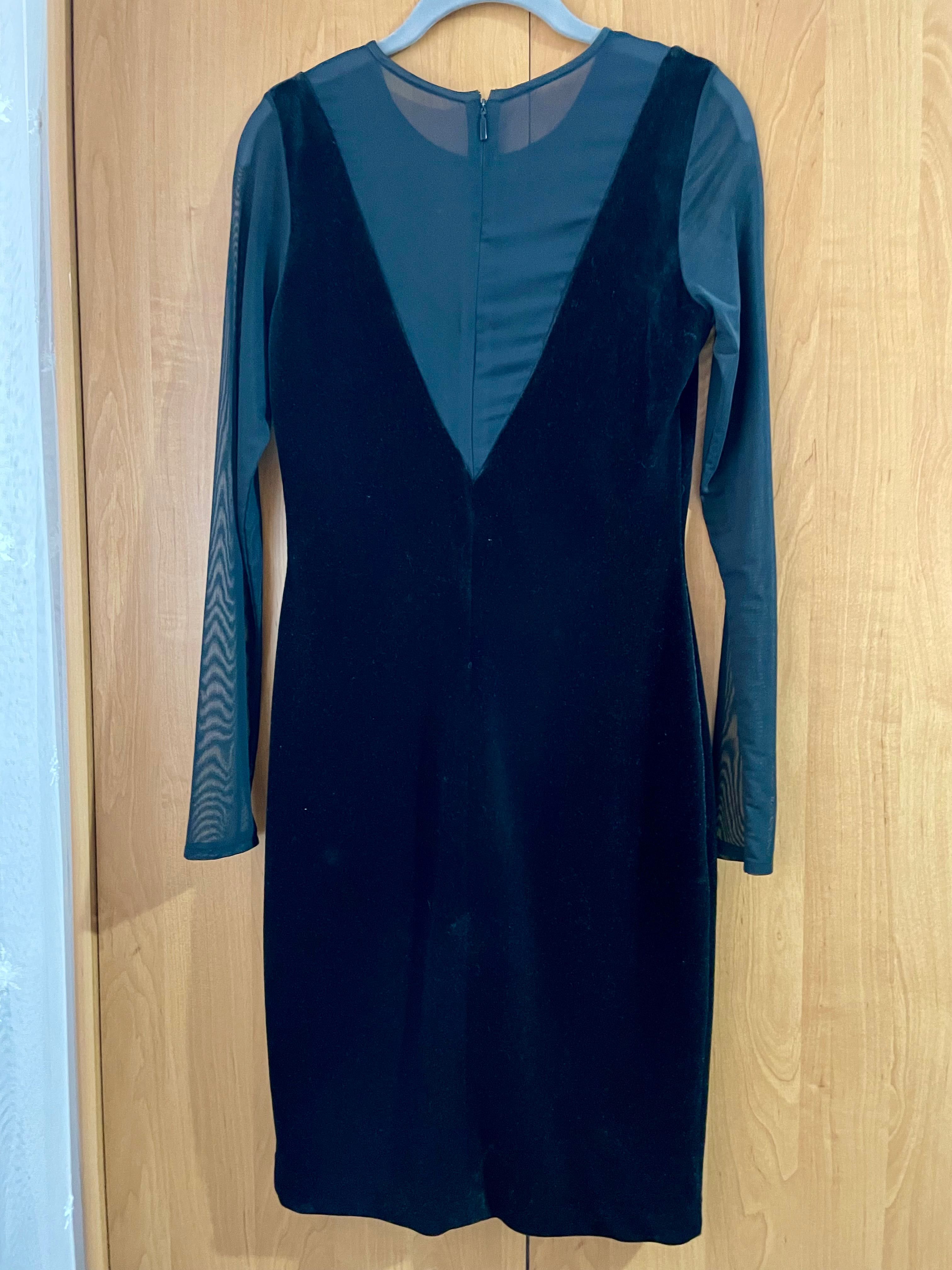Rochie de catifea, Mango, mărimea S