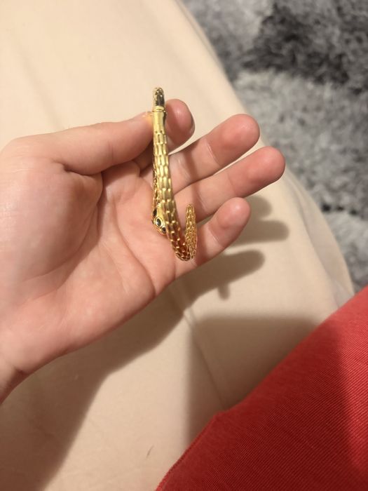 Vand bratara de aur model deosebit