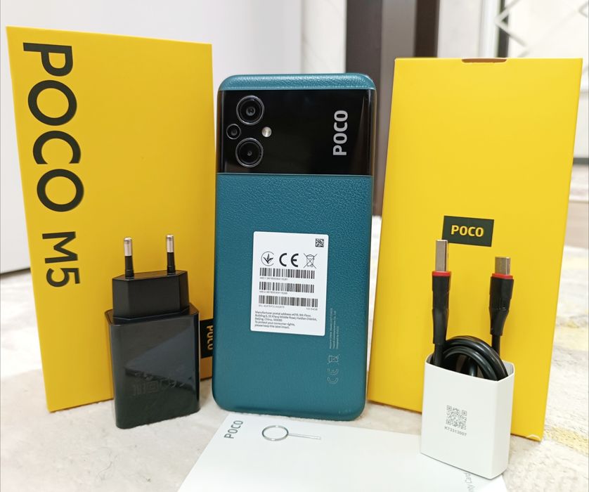 Poco M5, ДЁШЕВО Весь комплект.