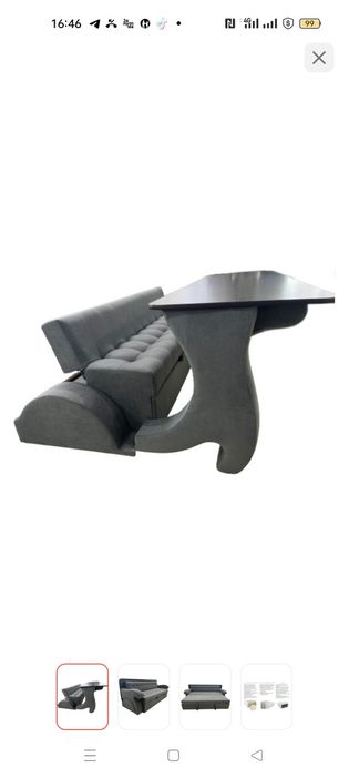 Диван- трансформер (диван,стол, кровать)