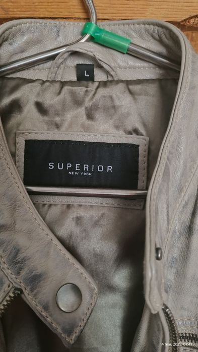 Geaca piele Superior New York