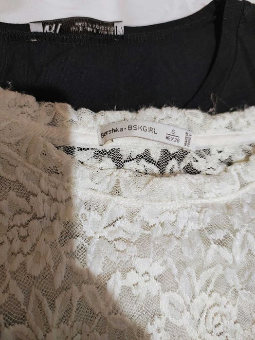 S XS lot haine Zara H&M body dantelă rochie salopeta