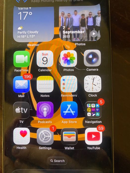 Iphone 15 pro 128gb blue titanium