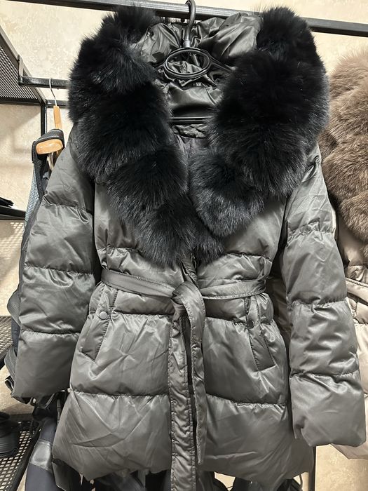 Geaca cu blana naturala S