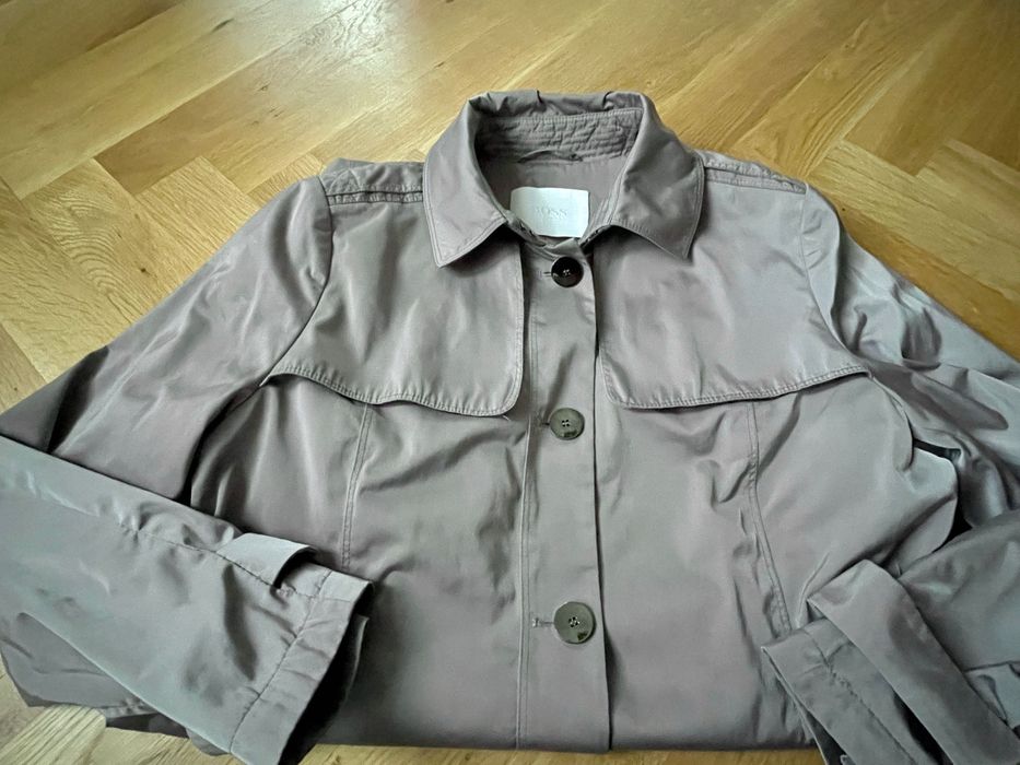 Boss дамски trench coat шлифер сатен S