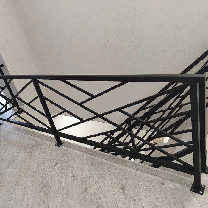 Перила из металлического профиля