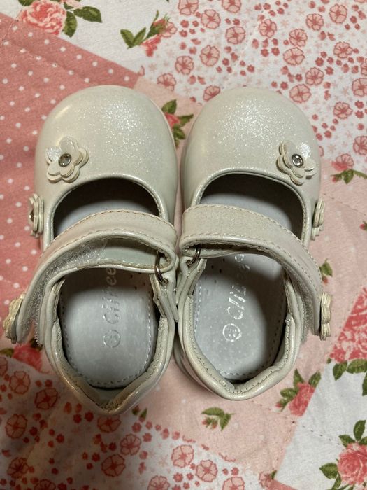 Set rochita catifea si pantofiori fetita