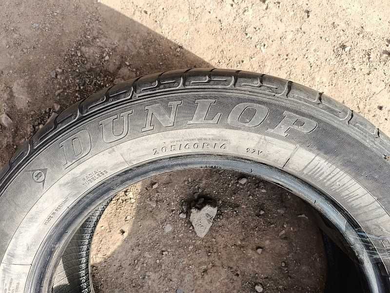 ОДНА шина 205/60 R16 - "Dunlop SP Sport 01" (Германия), летняя.