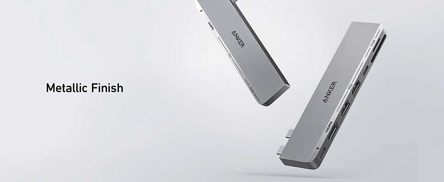 Нов USB C хъб, (7-в-2) Anker 547 за MacBook, Thunderbolt 4, HDMI 4K