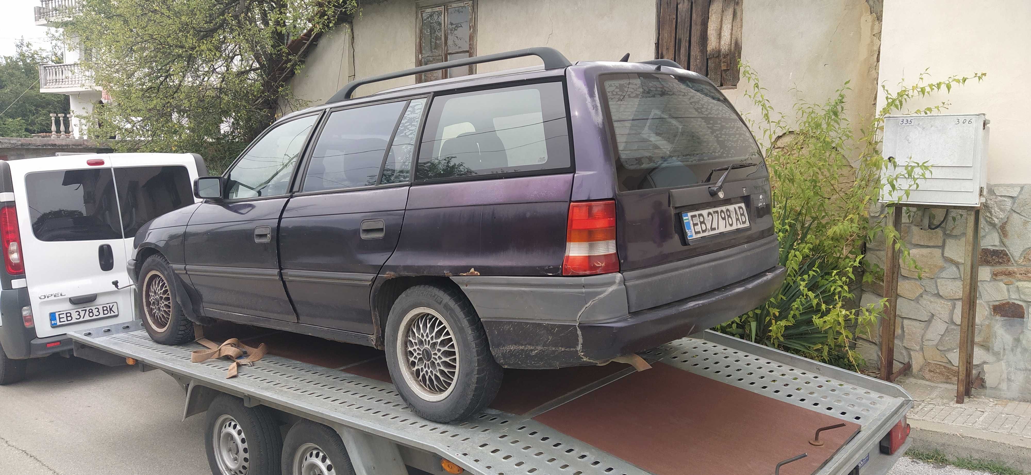 Opel Astra 1.7 1994 на части