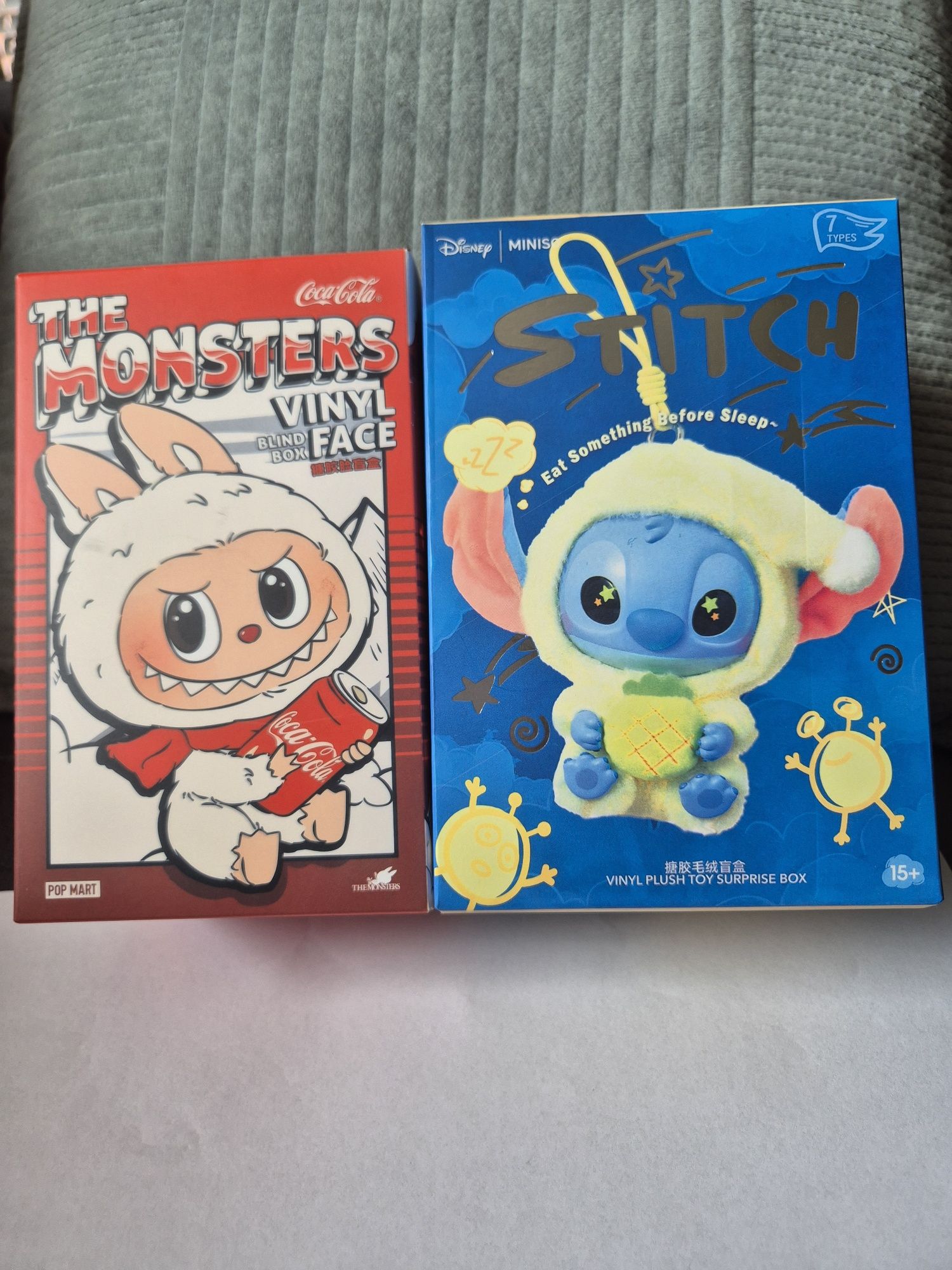 ПОСЛЕДНИ бройки Labubu трета серия+ The monster и Stitch,  плюшена игр