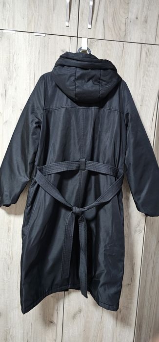 Дебело зимно яке черно-S