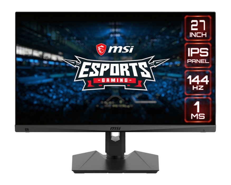 MSI Optix MAG274R — 27”, IPS, 144 Гц, идеал + полный комплект