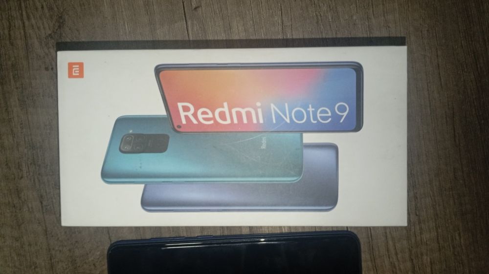Redmi Note 9 Midnight Grey 4GB RAM 128GB ROM