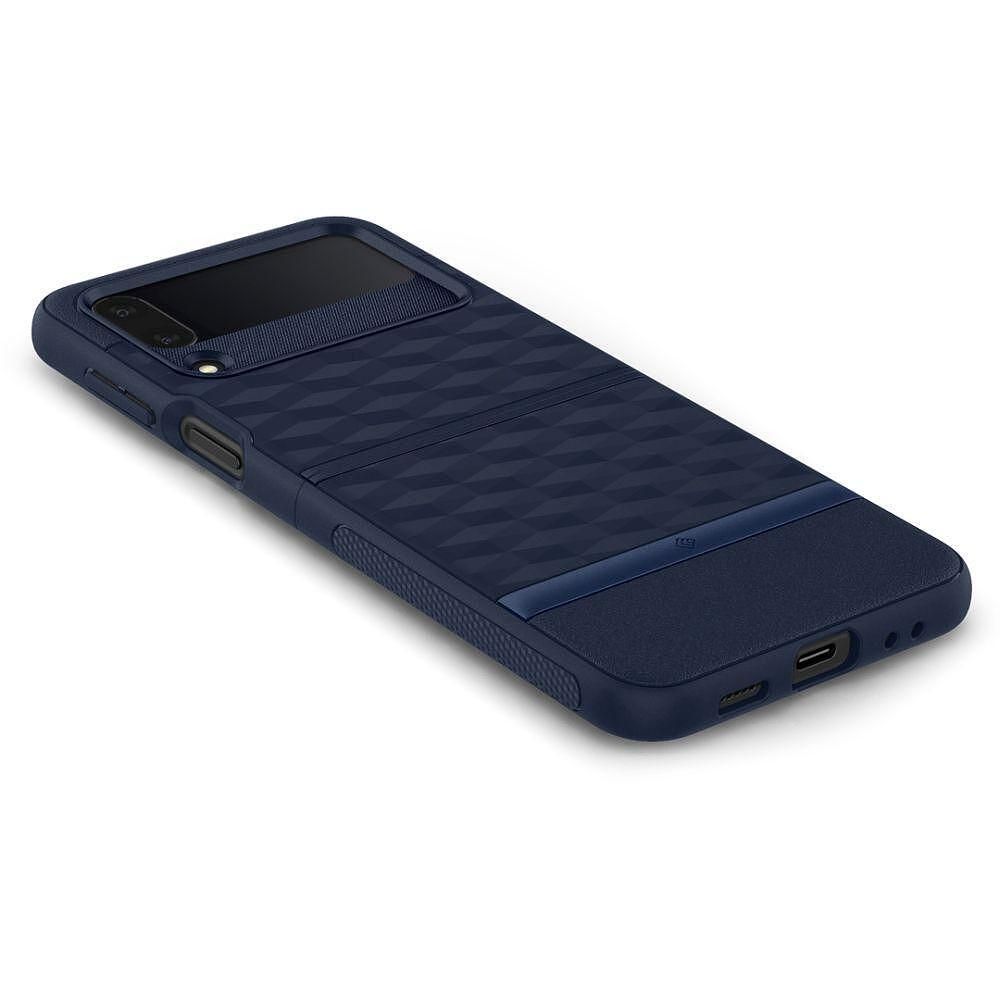 Кейс spigen caseology paralax за samsung galaxy z flip 4 midnight blue