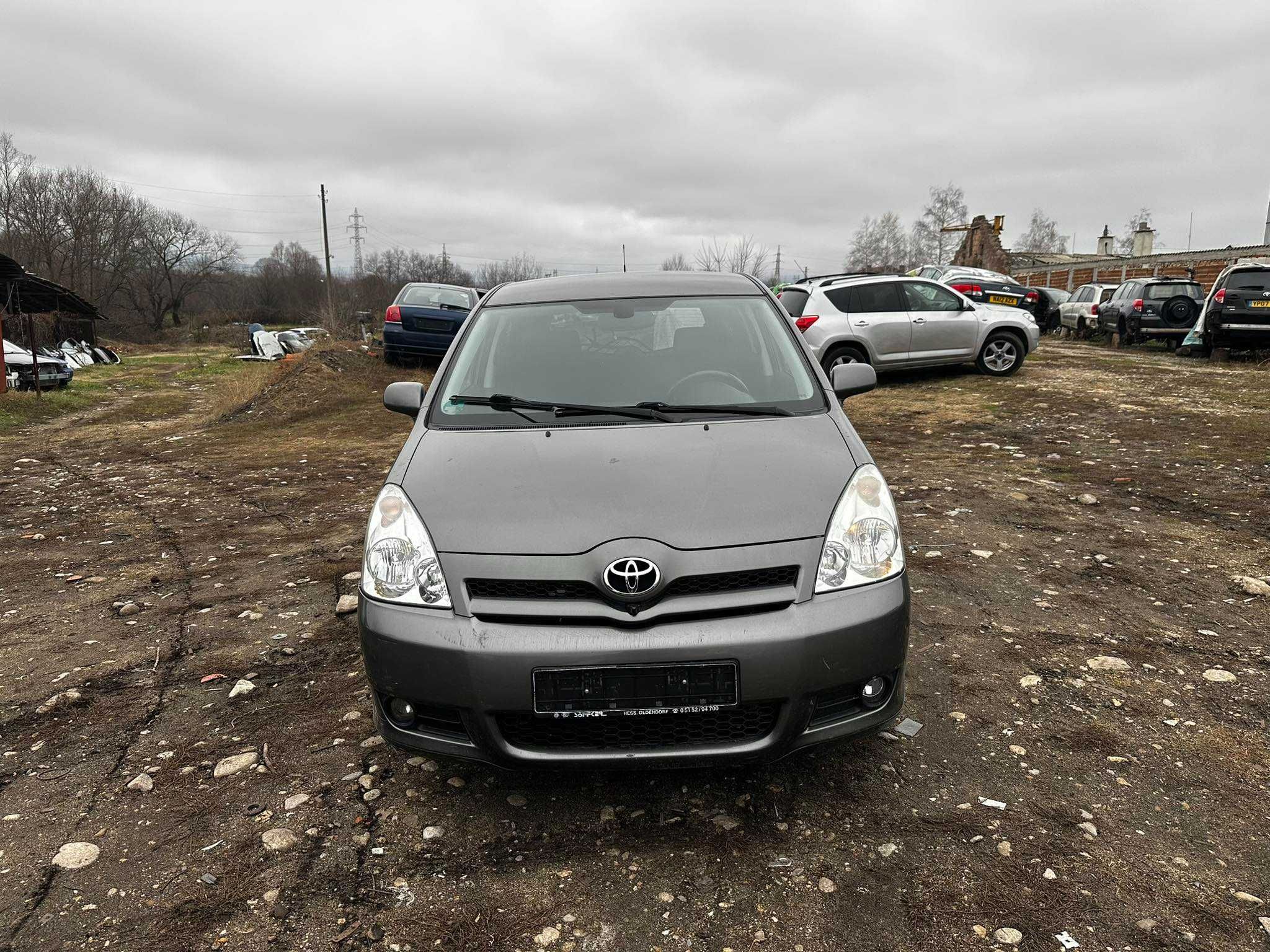 ‼️НА ЧАСТИ‼️Toyota Corolla Verso 2.2 177к.с 2007г 
НОВ ВНОС