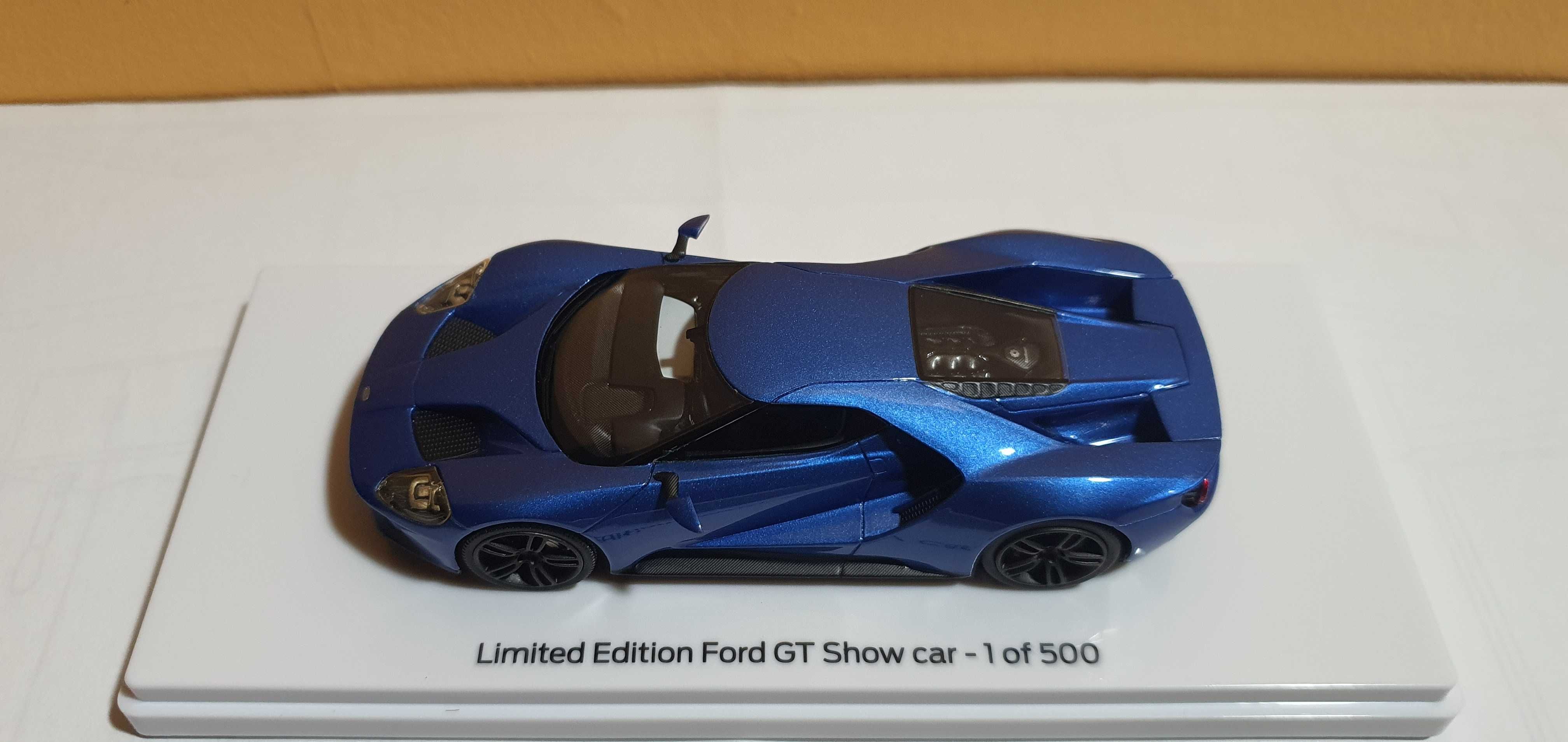 Macheta TSM TrueScale 1:43 Ford GT Showcar Blue MY2017