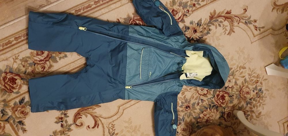 Salopeta impermeabil Schi 900 Warm Pnf Turcoaz-Decathlon