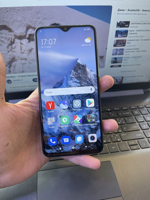 Redmi note 8 pro 6/128 gb ideyal holata