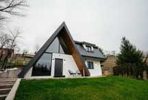 Case si cabane din lemn A-Frame