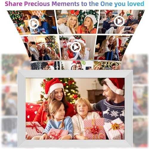 Нова WiFi Дигитална Фото Рамка 10.1" IPS, 32GB, Авто Завъртане снимки