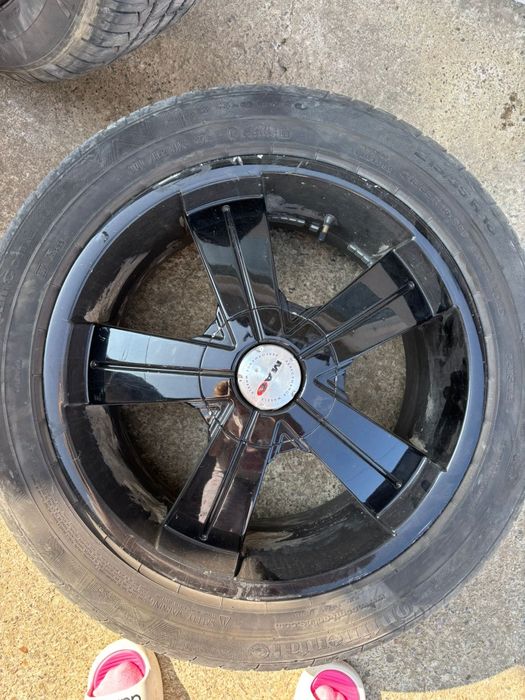 Set jante R18 echipate cu cauciucuri de vara 215 55 r 18