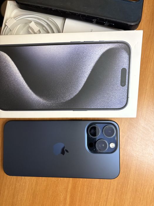 iPhone 15 Pro Max, 256 GB, 5 G, Blue Titanium