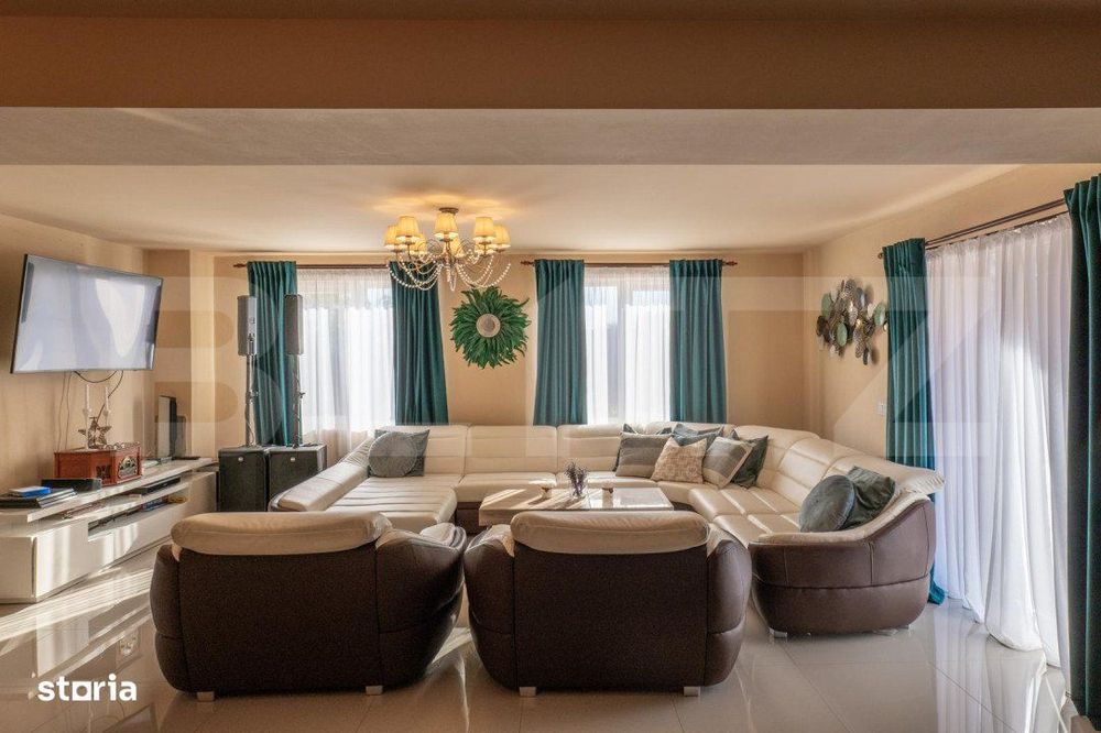 Casa superba de vacanta cu lac de pesti, in comuna Livezile