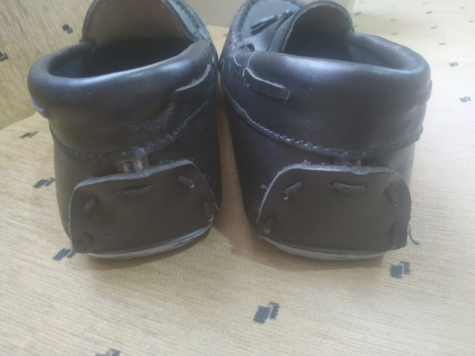 Мъжки мокасини естествена кожа