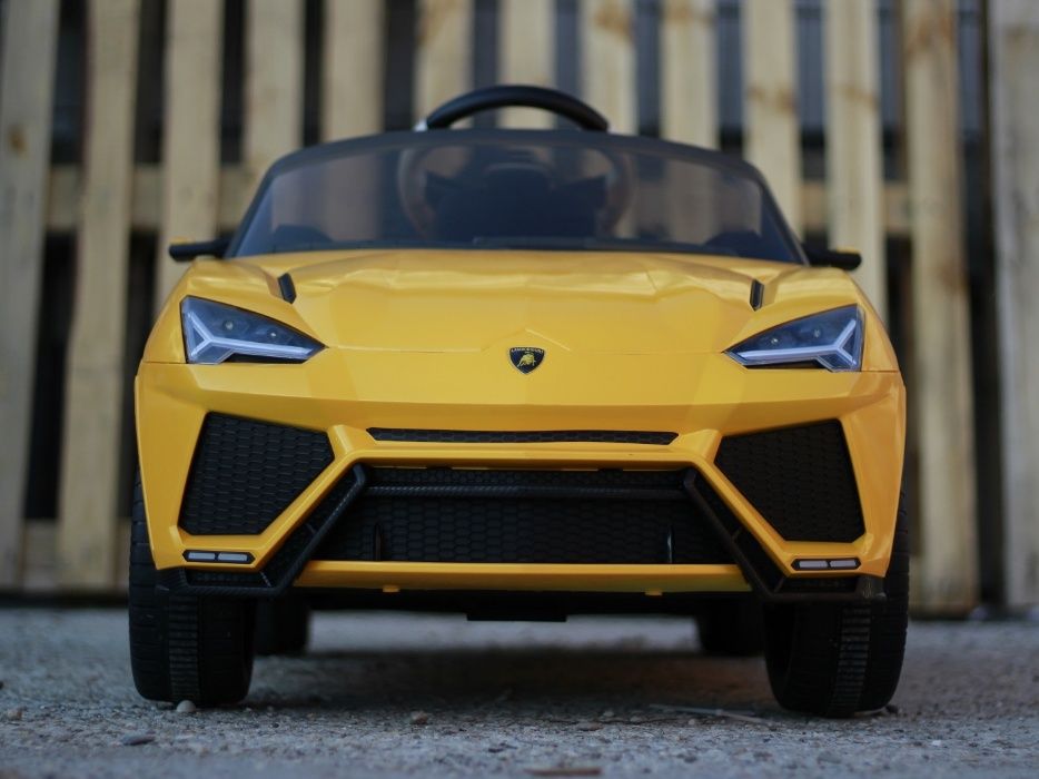 Masinuta electrica pentru copii Lamborghini Urus 2x 25W 12V #Galben