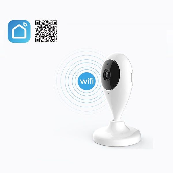 WIFI/IP охранителна камера HD 720P, нощно виждане и детектор  /SMK005/