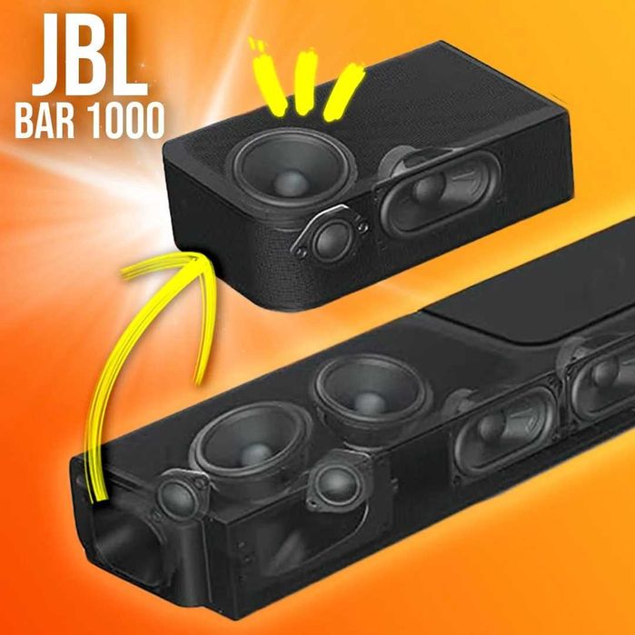 SoundBar JBL Bar 1000  — мощная акустическая система 880w. Есть достав