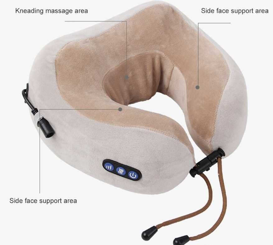 Mассажная подушка, перезаряжаемый электрический массажер для шеи ms2