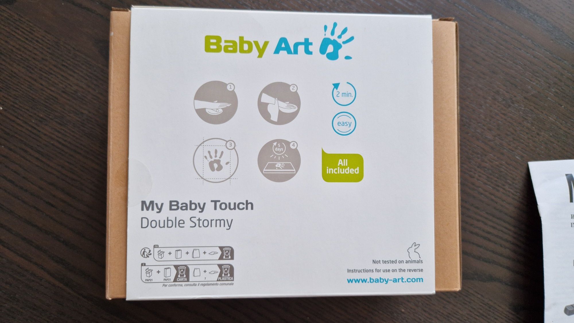 BABY ART Отпечатък за ръчичка и краче Classic