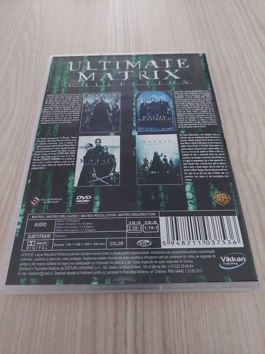 Matrix Colection - 4 DVD - Subtitrate in limba romana