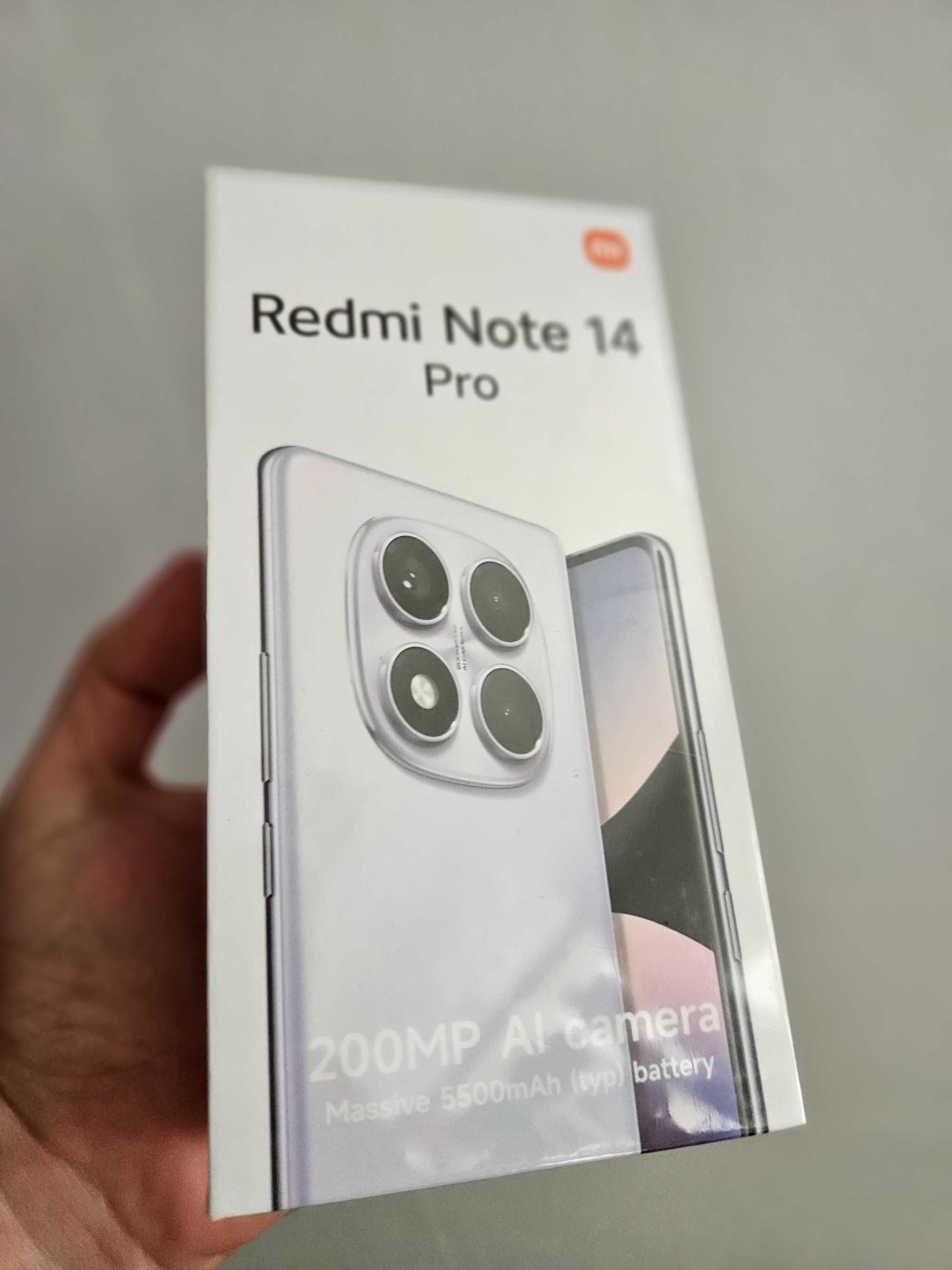 REDMI Note 14 Pro, 256 GB, sigilat la cutie, Garantie.