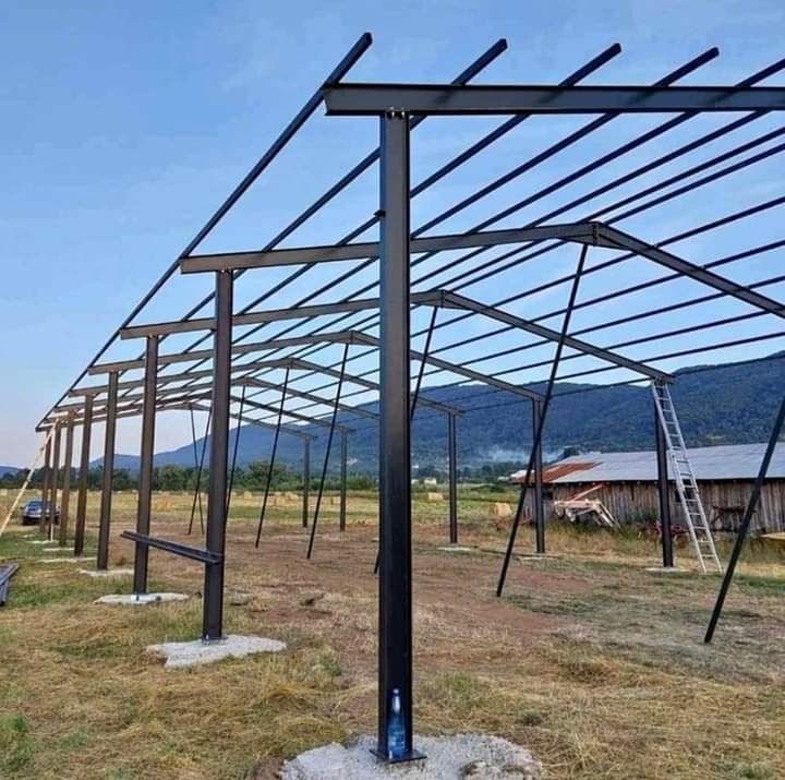 Vand Hală metalică 18x50x4,5