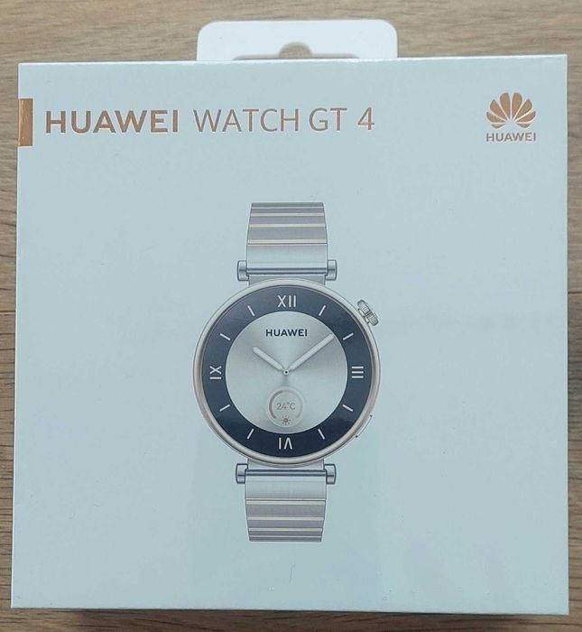 HUAWEI WATCH GT4 Silver stainless steel strap -запечатана кутия
