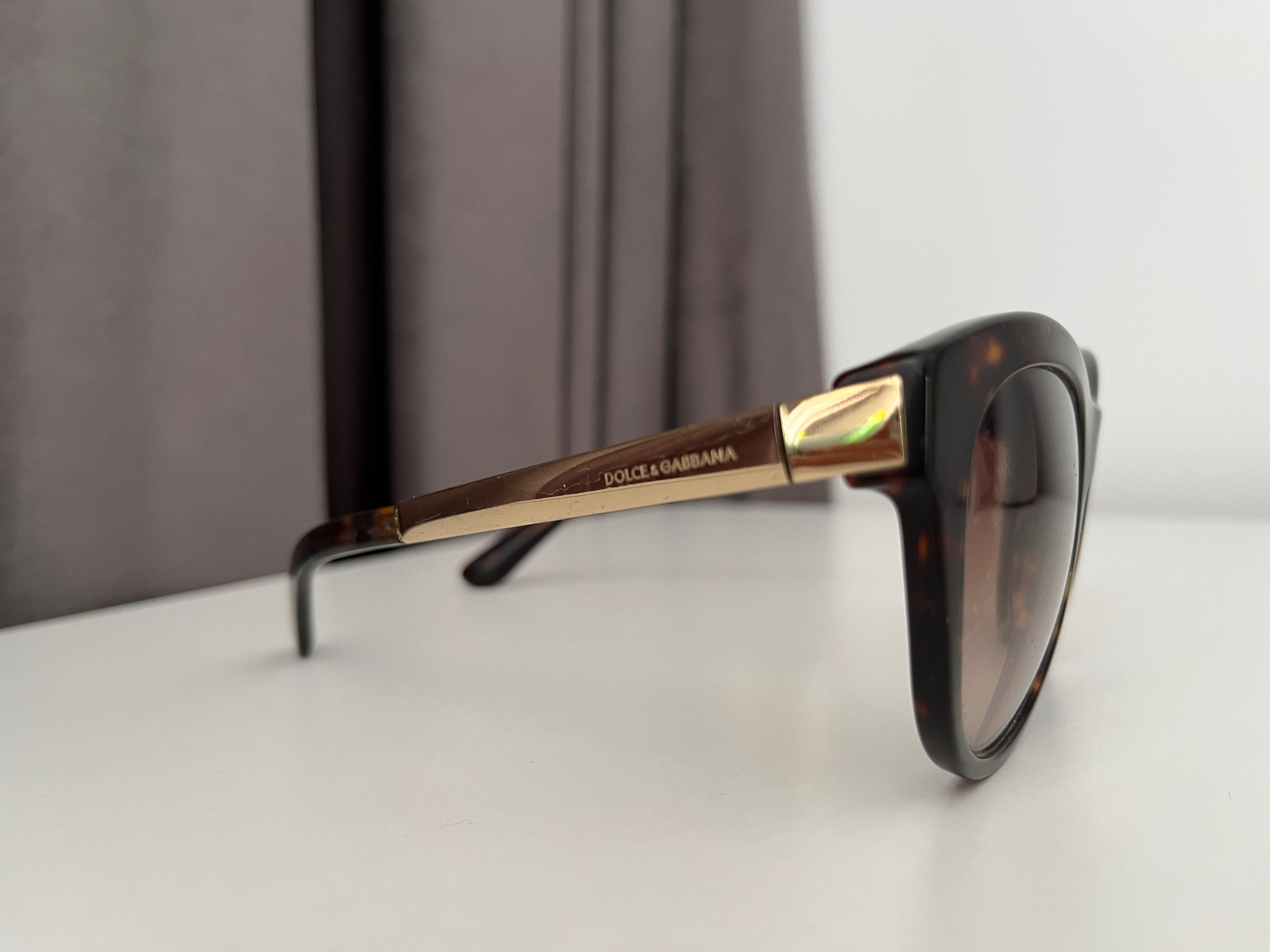 ОРИГИНАЛНИ слънчеви очила DOLCE & GABBANA 4243/502/13 Котешко Око