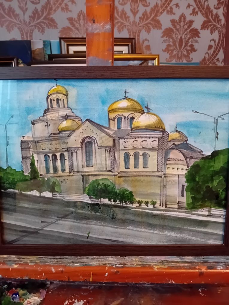 Картина " Кафедральный собор" 40х30