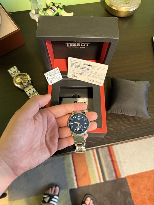 TISSOT Seastar 1000 40mm blue - pret fix