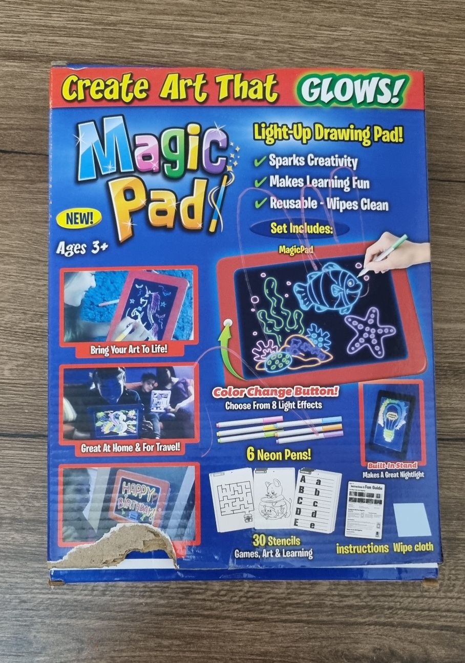 Tableta desen Magic Pad 8

Planseta magic Foloseste 3