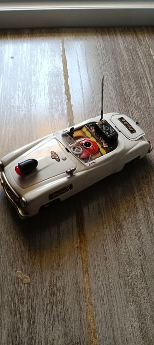 Jucărie veche de tablă Gamma Mercedes Benz 190 sl