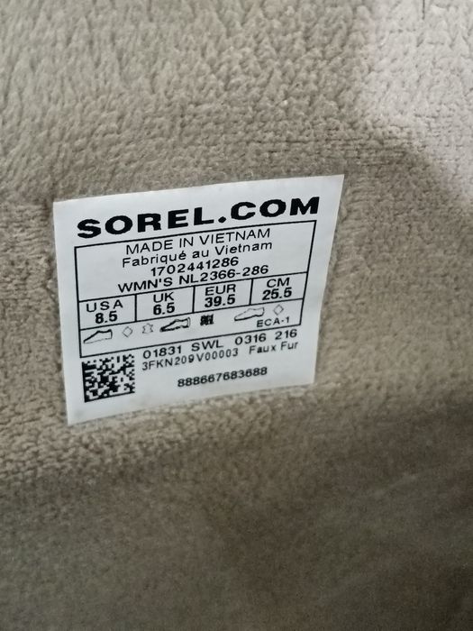 Cizme dama 39.5 Sorel